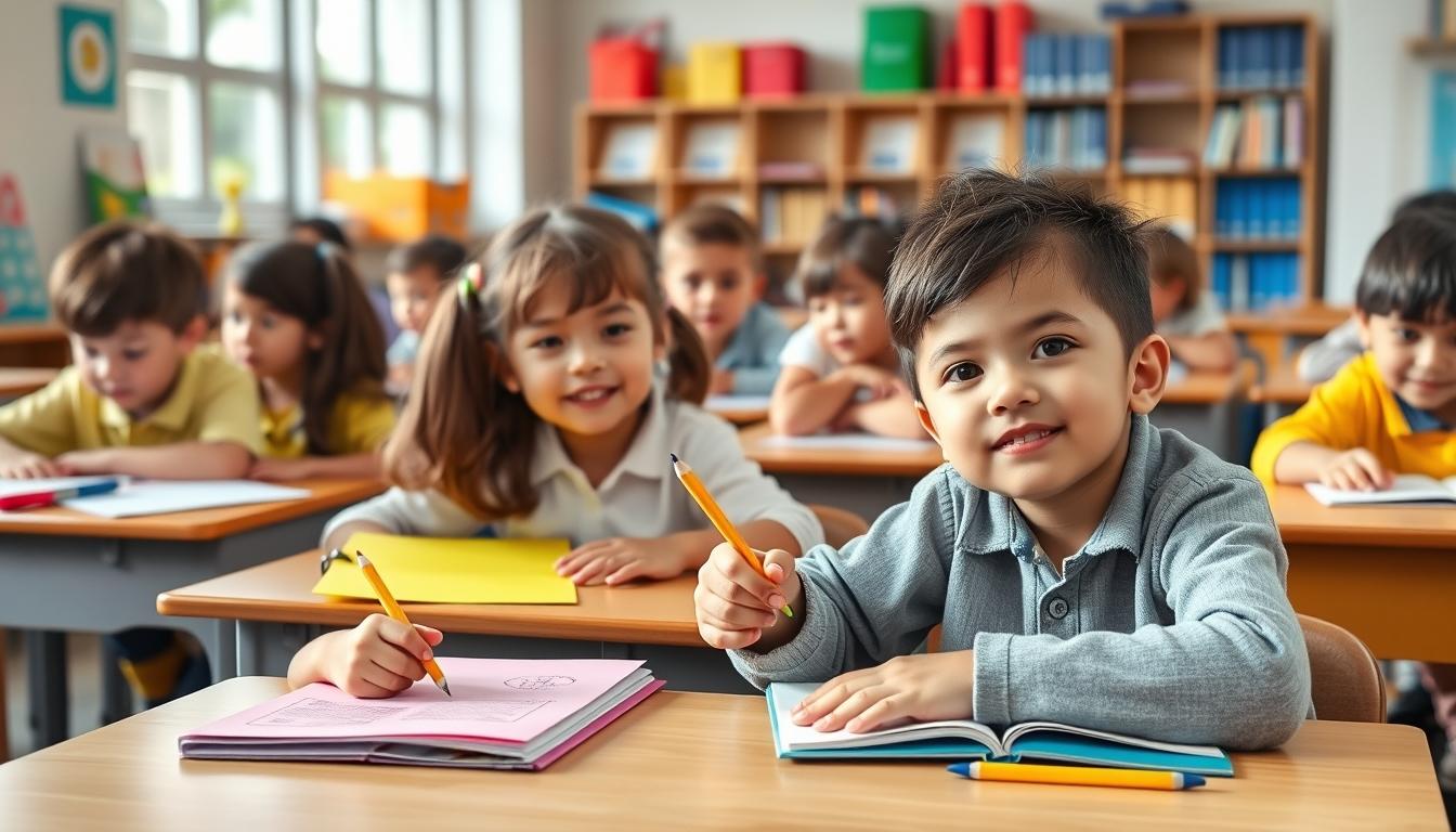 Students and educational resources in a modern learning environment